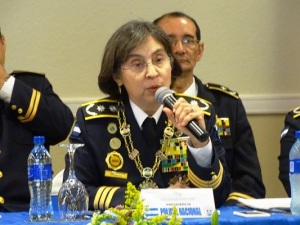Primera Comisionada Aminta Granera.